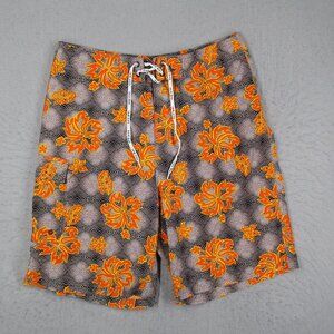 Vintage Gotcha Board Shorts Mens 32 Multicolored Floral Swim Surf Resort Y2K